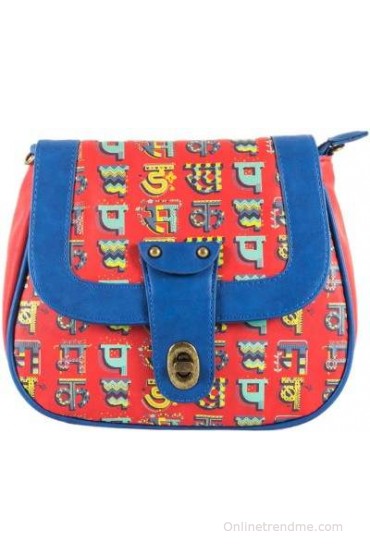 Chumbak Women Blue Polyester Sling Bag